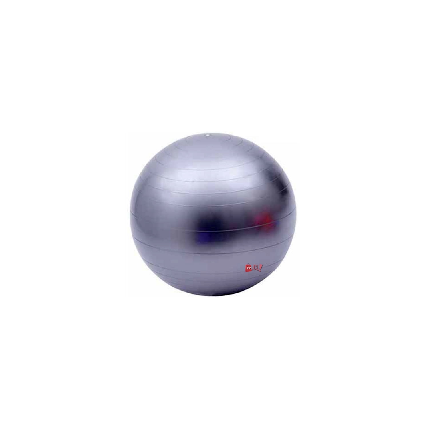 Pelota Balón Para Yoga O Pilates Con Inflador Gris - Ps