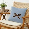 thumbnail image 6 of Detachable Bow Pillow for Bedroom, Office Chair, and Sofa, Soft Flock Material, Versatile Indoor/Outdoor Use, for Holiday Decor and, 6 of 6