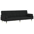 thumbnail image 6 of vidaXL Sofa Bed Loveseat Convertible Sofa Bed with Cushions for Studio Velvet, 6 of 9