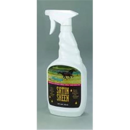 Fiebing's Satin Sheen Horse Hair Polish Spray - Detangling, Fresh Scent - 32 oz