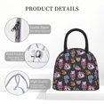 thumbnail image 4 of Fotbe Rainbow Unicorn And Cat Icecream Pattern Lunch Bag, Insulated Lunch Box, Small Leakproof Cooler Food Lunch Containers Reusable High Capacity Lunch Tote Bags for Work, Travel, Outdoor, 4 of 6