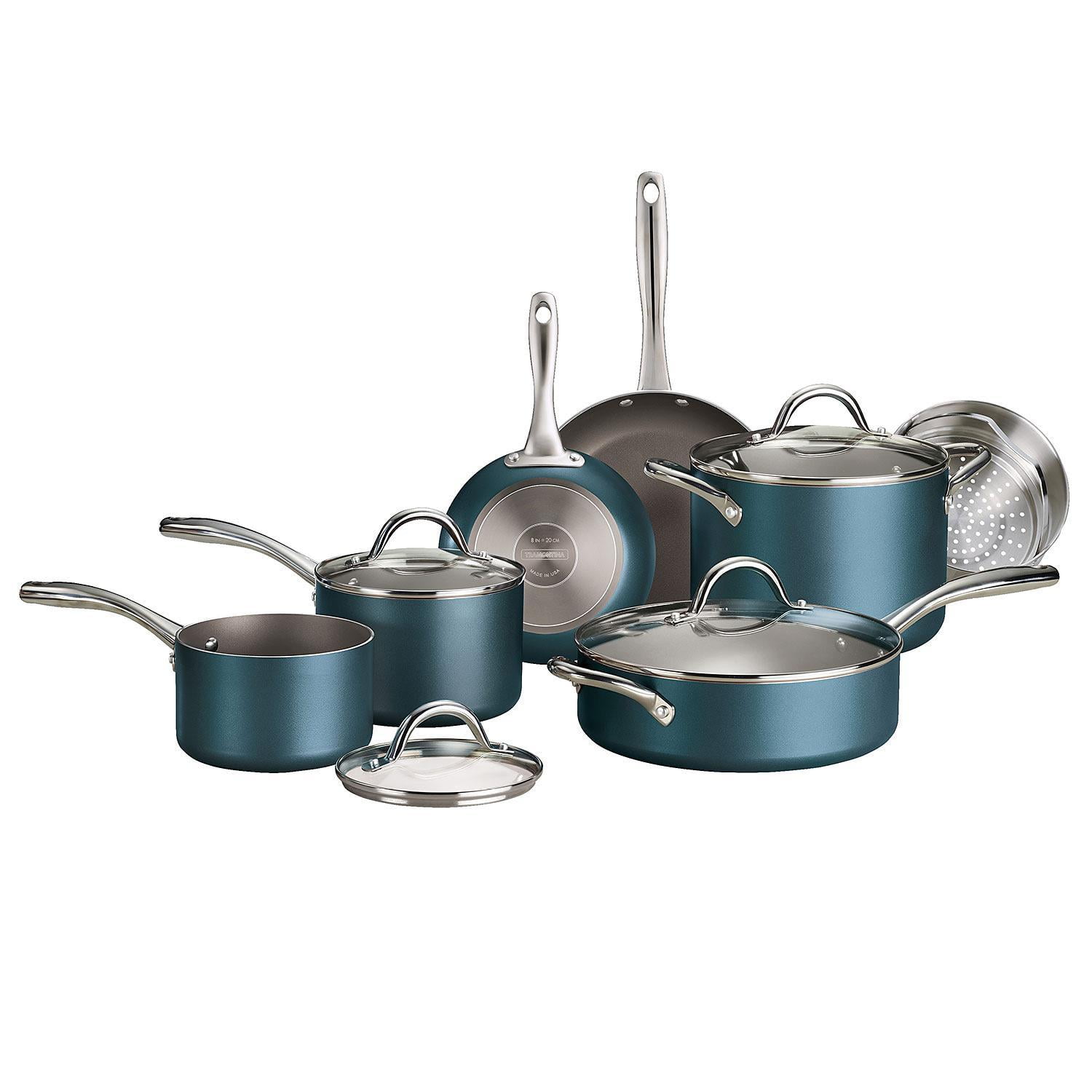 Tramontina 11-Piece Non-stick Cookware Set (Assorted Colors