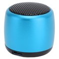 thumbnail image 2 of Mini altavoz Bluetooth Subwoofer pesado Recargable por USB Altavoz inalámbrico portátil de metal para teléfono Tablet PC Azul, 2 of 12