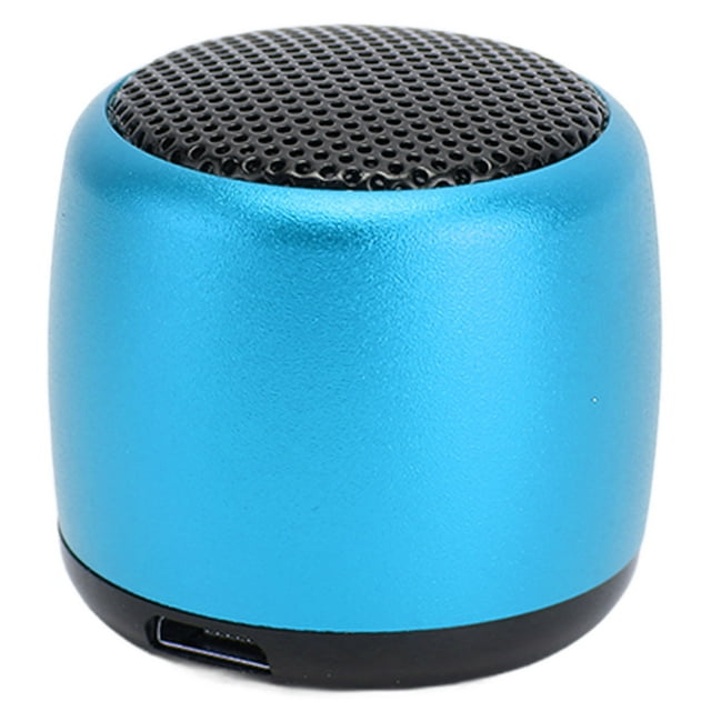Mini Speaker, Mini Speaker Small Speaker Portable Speakers Heavy Subwoofer USB Rechargeable Metal Portable Speaker for Phone Tablet PC