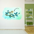 thumbnail image 3 of Animal Watercolor Wall Decals for Kids Room - Tree Branch Flying Mini Hearts Design Outdoor Scene DIY & Creativity Boy Girl Bedroom Wall Water Color Sticker - Size: 30 In x 21 In, 3 of 5