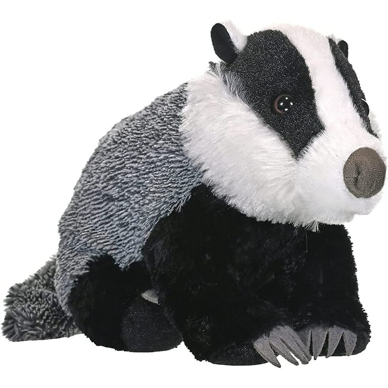  Wild Republic Honey Badger Plush, Stuffed Animal, Plush Toy,  Gifts for Kids, Cuddlekins 12 Inches : Wild Republic: Toys & Games
