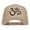 Khaki, variant on Hindu Om Symbol Embroidered Mesh Cap - Black OSFM