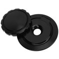 thumbnail image 2 of Tapa del tanque de combustible de la motocicleta Gire para abrir Desmontaje rápido Tapa de la cubierta del tanque de combustible de gasolina de aluminio para R NINE T Negro, 2 of 5