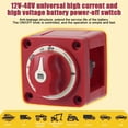 Hormy, Battery Isolator Switch, 12V-48V 350A, with Locking Key ...