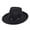 Black, variant on Unisex Hat Safe Fashion Universal Wide Brim Panama Hat for Summer
