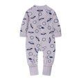 thumbnail image 5 of Luxalzxs Double Zipper Onesies for Baby Boy Girl Newborn Toddler Long Sleeve Cute Soft Cotton Romper Onesies 3 Months-3 Years, 5 of 5