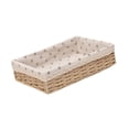 thumbnail image 3 of Baneta de almacenamiento Contenedor de contenedor apilable MacRame Caja de decoración Bandeja decorativa para frutas de cena comida para el 35CMX25CMX9CM, 3 of 8