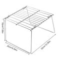 thumbnail image 2 of Barbecue Rack Multipurpose Mini Size Light-weight Stove Heat-resistance Cooking Tools BBQ Grill Safety Camping Accessories Roast Stand, 2 of 9