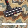 thumbnail image 5 of Addison Rugs Mayfield Premium Machine Washable Transitional Abstract Gold Round Rug, 8' x 8', 5 of 8