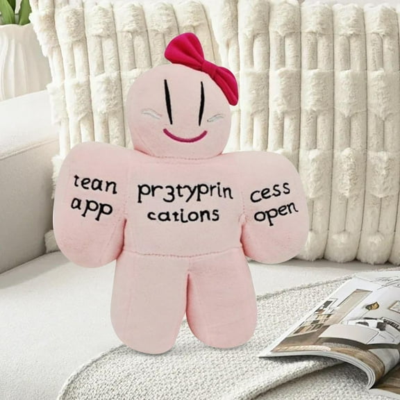 Forsaken Pr3tty Princess Plush 9.8 Inches Game Character Stuffed Plushy Toy Forsaken Plush Plushie Stuffed Toy Doll