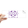 thumbnail image 1 of Autocollant Pare-Chocs Rectangulaire Cercle Carré pour Fenêtre de Carnet, 1 of 1