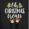 thumbnail image 3 of Disney - Mickey and Minnie Oh Christmas Treats - Toddler & Youth Crewneck Fleece Sweatshirt, 3 of 5