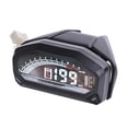 thumbnail image 2 of Velocímetro digital universal LCD para motocicleta, odómetro, tacómetro, 199 km / h, 1200 rpm, medidor de 6 marchas con luz de fondo para medidor de shamjiam velocímetro de la motocicleta, 2 of 8
