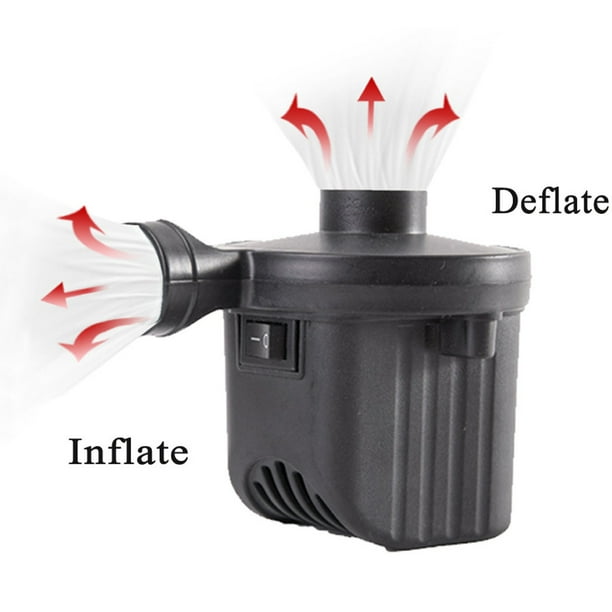Mini Pompe à Air électrique Rechargeable – 180 L/min, 1600 MAh, LED, 5 Buses, Pour Matelas Et Bouées