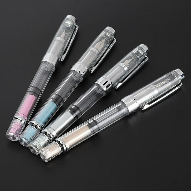 Fountain Pen,4Pcs 0.5mm F Point F Nib Fountain Pen Fountain Pen Exceptional Craftsmanship