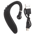 thumbnail image 1 of Single Ear Business Earphone, Hands Free Call Single Ear Headset Long Standby Time  For Driving, 1 of 8