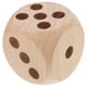 thumbnail image 1 of Dados de madera, dados grandes de madera, dados de juego, accesorios, dados de madera en blanco, dados de madera de puntos, dados de juego., 1 of 7