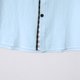 thumbnail image 4 of Los Hombres de Manga Corta Botón Arriba Camisa Casual Botón Cardigan Bolsillo Turndown Cuello Blusa Camisa, Poliéster, 4 of 7