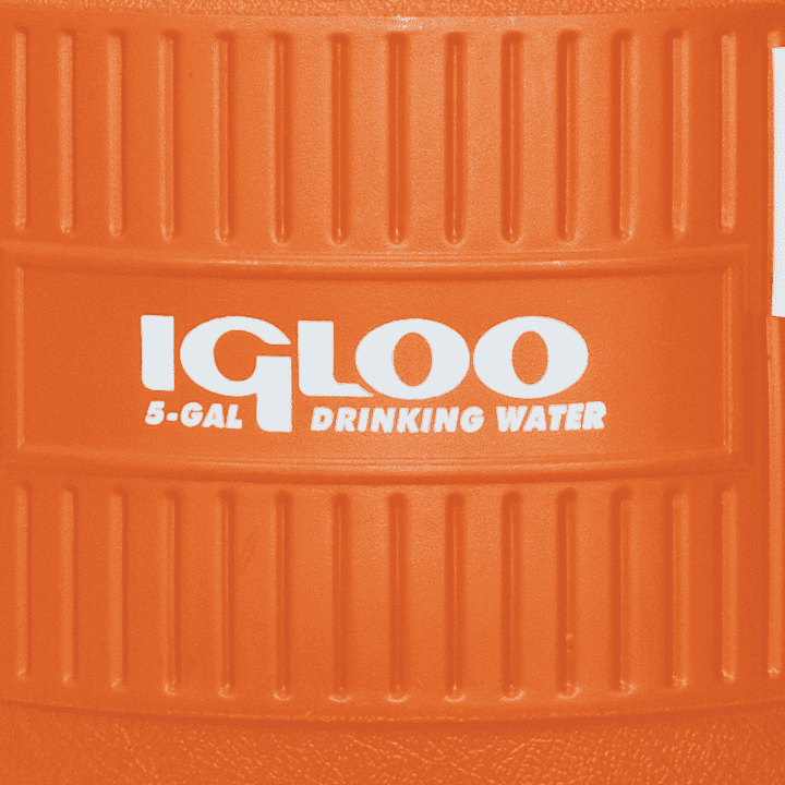 Igloo 5-Gallon Heavy Duty Seat Top Polyethylene Water Container