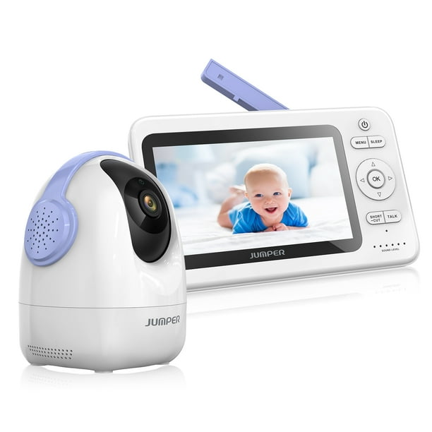 Jumper Baby Monitor Digital 7p 5 Hd Display Video Baby Monitor W Audio 2 4ghz Wireless Video Monitor W Sound Temp Monitor 1000ft Range Walmart Com Walmart Com