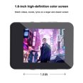 thumbnail image 3 of VONKY Mini MP3 Lecteur de Musique Audio Rechargeable Numérique Poche Portable Course Radio Sport 128G Expansion Image Browsing Recorder Noir 4G, 3 of 5