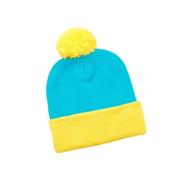 Osdhezcn Contrasting Color Knitted Brimless Hat Soft Stretchy Warmth Pullover Hat For All Age Holiday Celebration Party