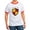 Red/White, variant on CafePress - Delta Chi Full Color Icon T Shirt - 100% Cotton Ringed T-Shirt