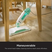 Shark Steam Mop with 2 Dirt Grip Pads, Lightweight, Safe for all Sealed Hard Floors like Tile, Hardwood, Stone, Laminate, Vinyl & More, Machine Washable Pads, Removable Water Tank, S1000