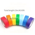 thumbnail image 2 of [7 Color Masking Tape] 7 Color Masking Tape Rolls | 43 Feet x 1 Inch Colored Painters Tape Assortment, 2 of 6