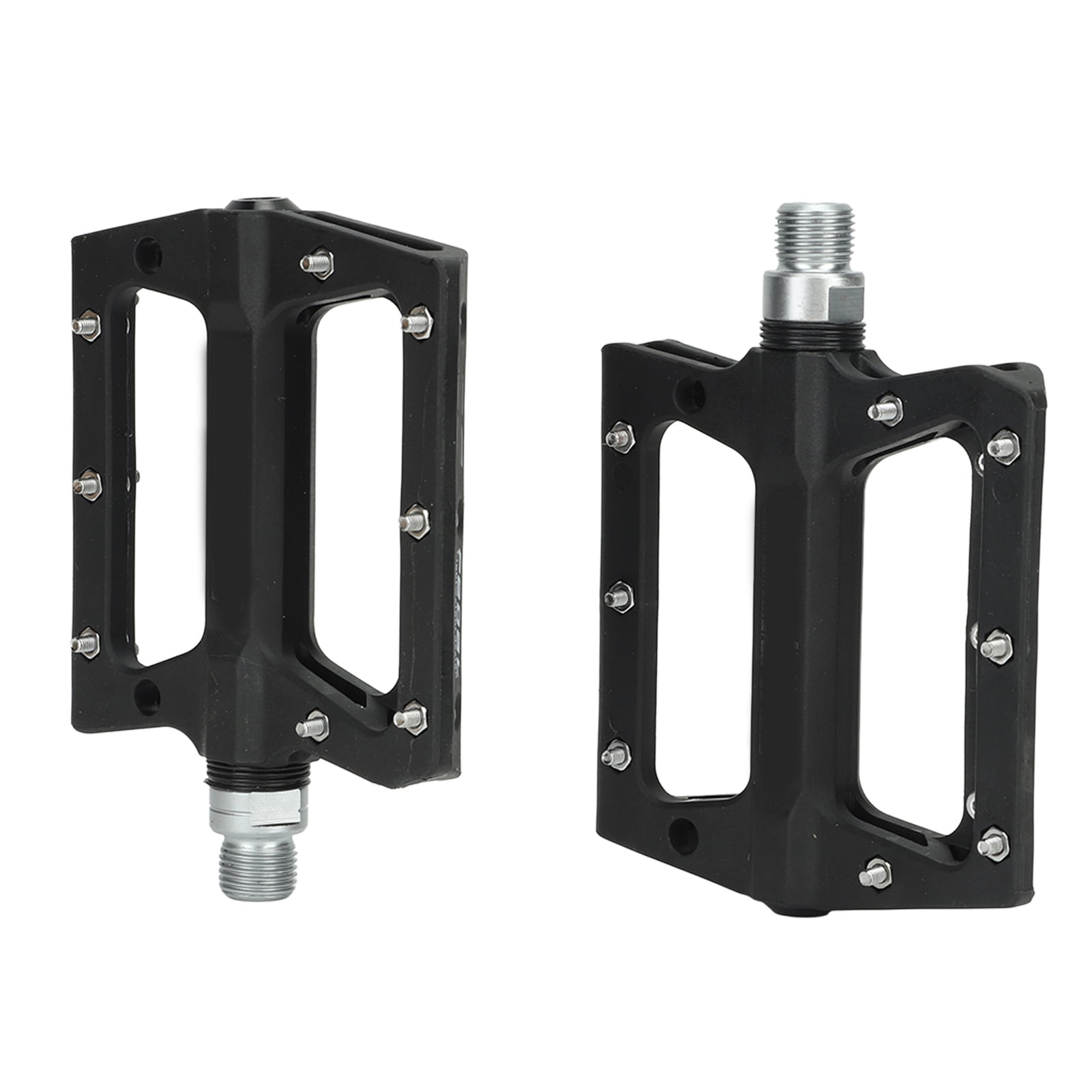 Bike Bearing Pedal, 1 Pair Mountain Bike Pedal Tight Fixed Anti Slip For Replacement Blue,Black