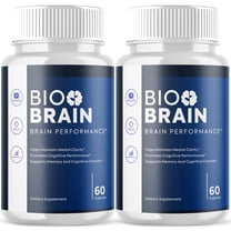 Bio Brain Advanced Formula Brain Support Pills Maximum Strength Supplement BioBrain 120 Capsules