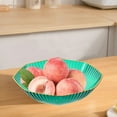 thumbnail image 2 of Fruit Trays For Serving, Party Platters For Food, Fresh Fruit Serving Tray Ice, Food Grade Material, Bottom Non-Slip, Thickened Plastic, Elegant, Reusable, 2 of 6