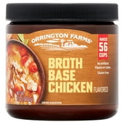 Orrington Farms Chicken Flavored Broth Base & Seasoning, 12 fl oz, Shelf Stable, Gluten Free