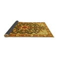 thumbnail image 2 of Ahgly Company Indoor Rectangle Medallion Yellow Traditional Area Rugs, 6' x 9', 2 of 4