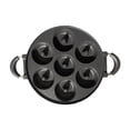 thumbnail image 1 of Donut Baking Pan Mini fabricante de donas Pan de huevo Freing Pan anti -Calcio rápido y fácil Mini Waffle Maker 7 hoyos para bocadillos para fiestas d, 1 of 10
