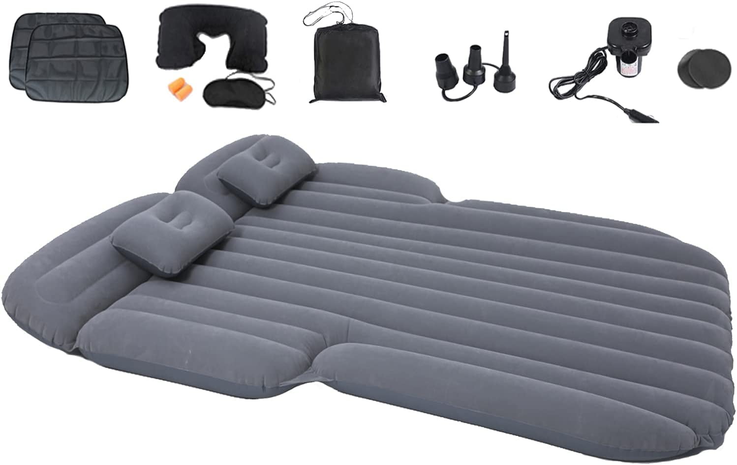 BOTUI Inflatable SUV Air Mattress Bed Thickened Car Camping Air