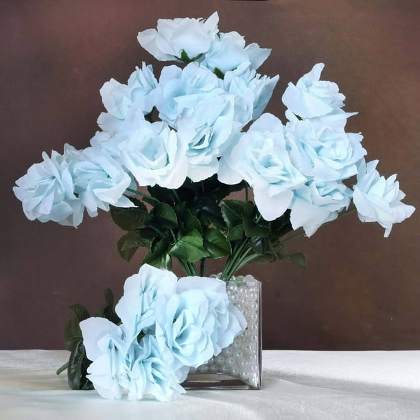 Efavormart 84 Artificial Open Roses For Diy Wedding Bouquets Centerpieces Arrangements Party Home Decorations Wholesale Supplies Walmart Com Walmart Com