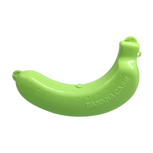 Estuche Portátil Para Plátanos, Organizador De Frutas Para Viajes, Ideal Para Aperitivos, Picnics Y Senderismo, Color Verde