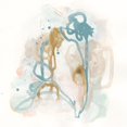 thumbnail image 2 of Vess, June Erica 20x20 White Modern Wood Framed Museum Art Print Titled - Patina Gesture I, 2 of 4