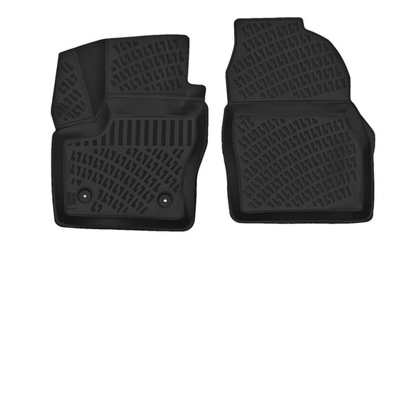 Crocliner Floor Mats Front All Weather Custom Fit Floor Liner for FORD
