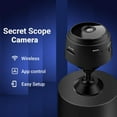thumbnail image 2 of Secret Scope Camera, Secret Scope Mini Security Camera, Magnetic WiFi Cameras Wireless Rechargeable 1080p HD, with Night Vision & Weatherproof Function, for Indoor/Outdoor (Magnetic White*2pc), 2 of 9