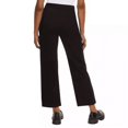 thumbnail image 4 of Gloria Vanderbilt Womens Crop Length Pull On Ponte Pant Black M 8-10, 4 of 4