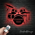 thumbnail image 2 of Handmadetneonsign Personalized Music Band Metal Wall Art LED Light - Custom Music Studio Sign Home, 2 of 5