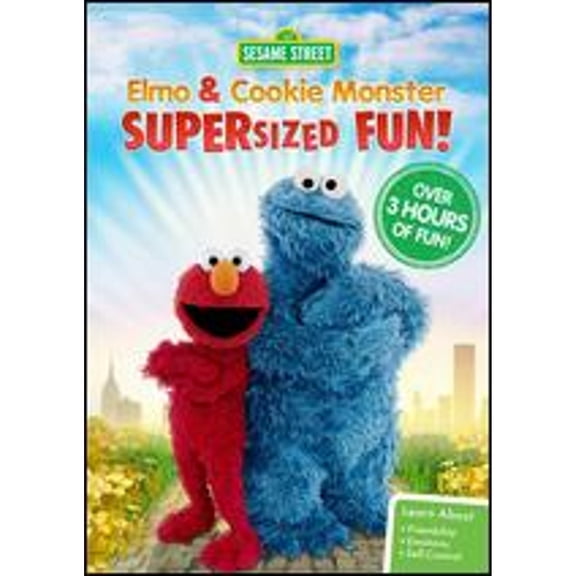 Pre-Owned Sesame Street: Elmo and Cookie Monster Supersized Fun (DVD 0858064006038)