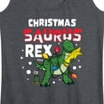 thumbnail image 3 of Toy Story - Christmas Saurus Rex - Women's Racerback Tank Top, 3 of 5